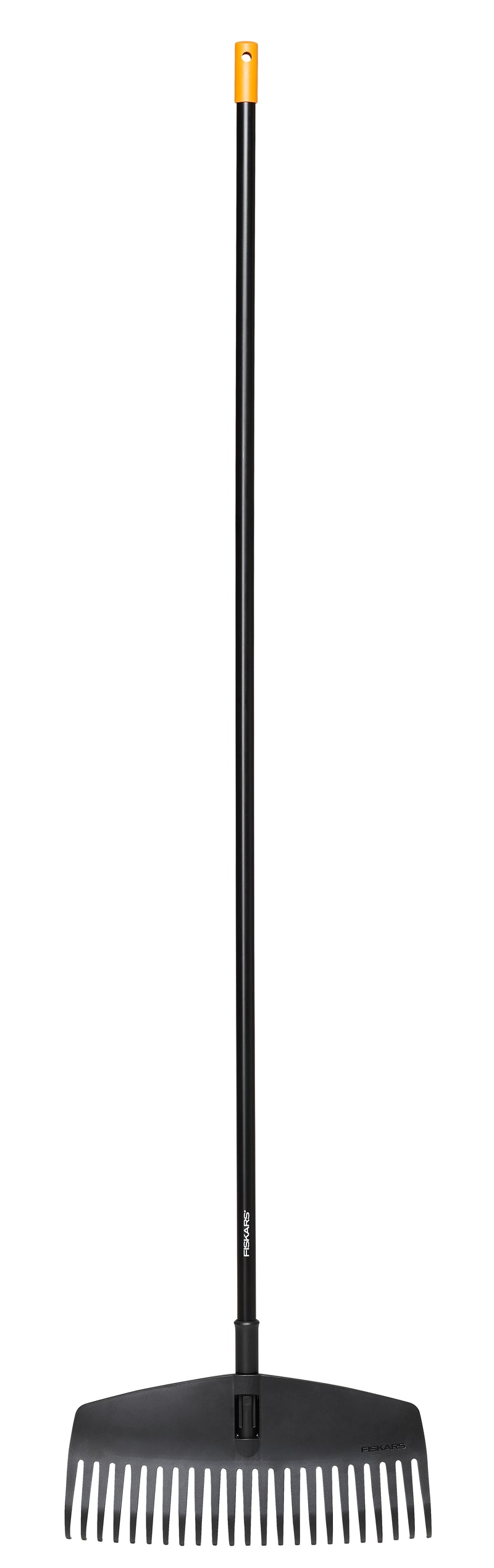Fiskars Solid Laubbesen M Fächerbesen mit Kunststoffkopf und Aluminiumstiel