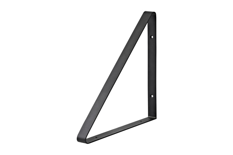 DOLLE Metallkonsole BERMUDA schwarz 250x250x30 mm, Befestigung mit Schrauben