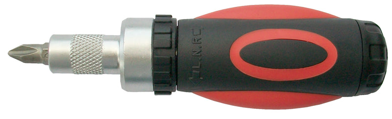 MEISTER Ratschenschraubendreher Mini 4 in 1 (Bit-Handhalter)