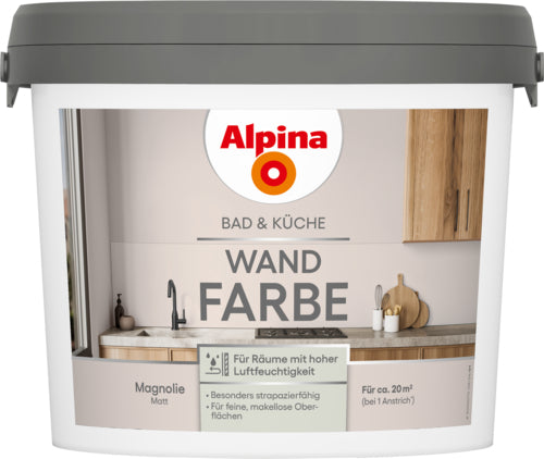 Alpina Bad & Küche Wandfarbe für Bad & Küche (matt)