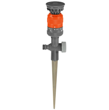 GARDENA Comfort Kreisregner Vario mit Spike, Metall-Spike, für Rasen