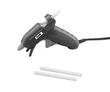 kwb Glue Gun Heißklebepistole 7 mm mit 2 Sticks, Elektro 1,20 m Kabel