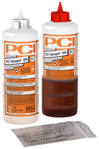PCI Apogel SH 2K Silikat-Gießharz gelb, 0,6 l (2-Komponenten)