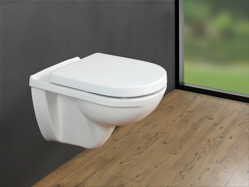 WENKO Exclusive Nr. 3 WC-Sitz, weiß, Duroplast mit Absenkautomatik