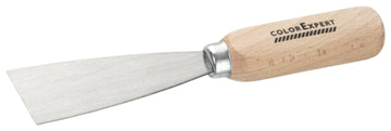 Ciret Spachtel mit Holzgriff, vernietet, steifes Blatt
