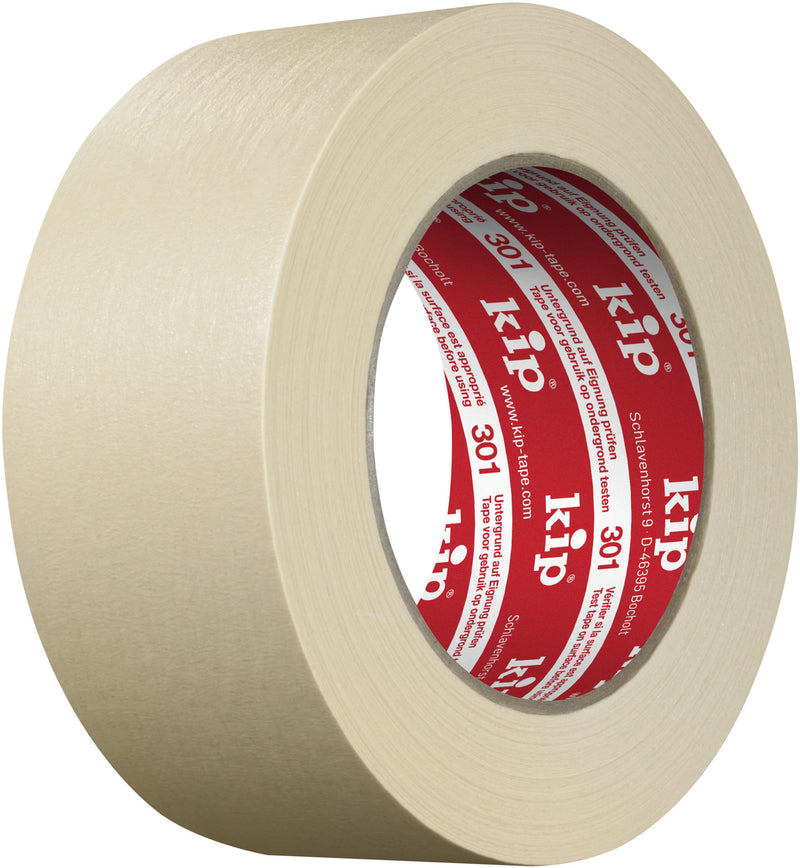 Kip Typ 301 Feinkrepp Abdeckband Papier natur 48 mm x 50 m