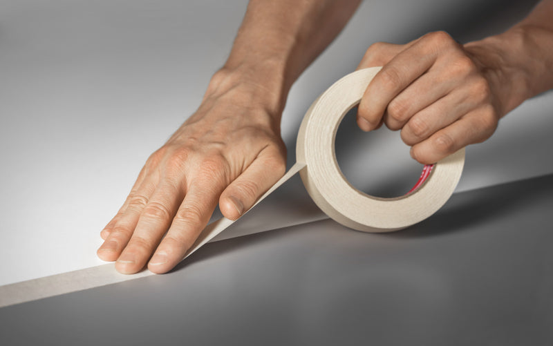 Kip Typ 301 Feinkrepp Abdeckband Papier natur 48 mm x 50 m