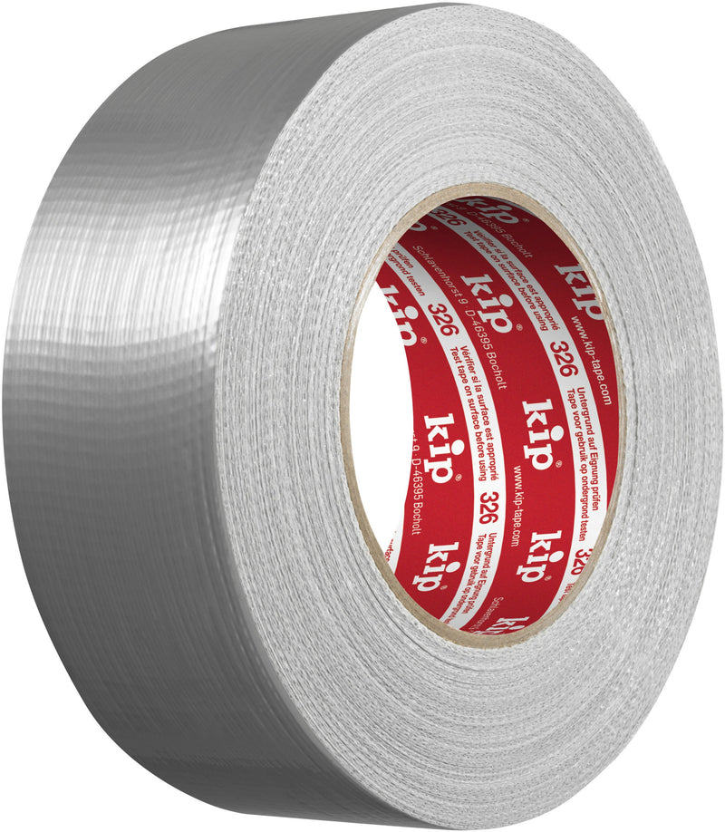 Kip Steinband Extra Gewebeband silber, 48 mm x 50 m (Typ 326)