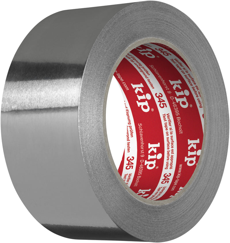 Kip Alu-Band Typ345 silber, Dicht- & Klebeband 50 mm x 50 m