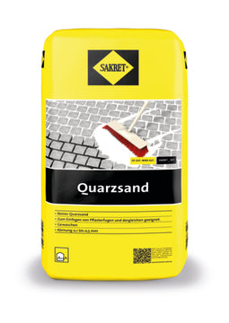 SAKRET Quarzsand 10 kg als Sand für Pflasterfugen und Einfegen