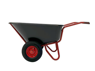 Growi Compactkarre Action 250 l schwarz/rot mit 2-Rad-Untergestell