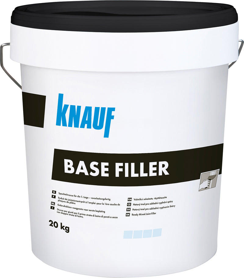 Knauf Base Filler Fugenspachtel für Gipsplattenfugen, Sack 20 kg