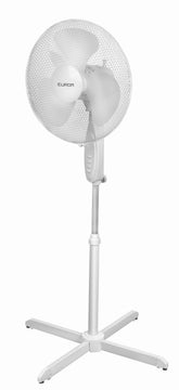 Eurom VS16 Standventilator weiß, 40 cm, 3 Leistungsstufen, 45 W