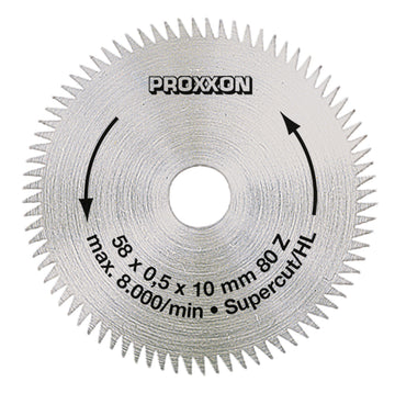PROXXON Kreissägeblatt Super Cut Ø 58 mm, 0,50 mm stark (1 Stück)