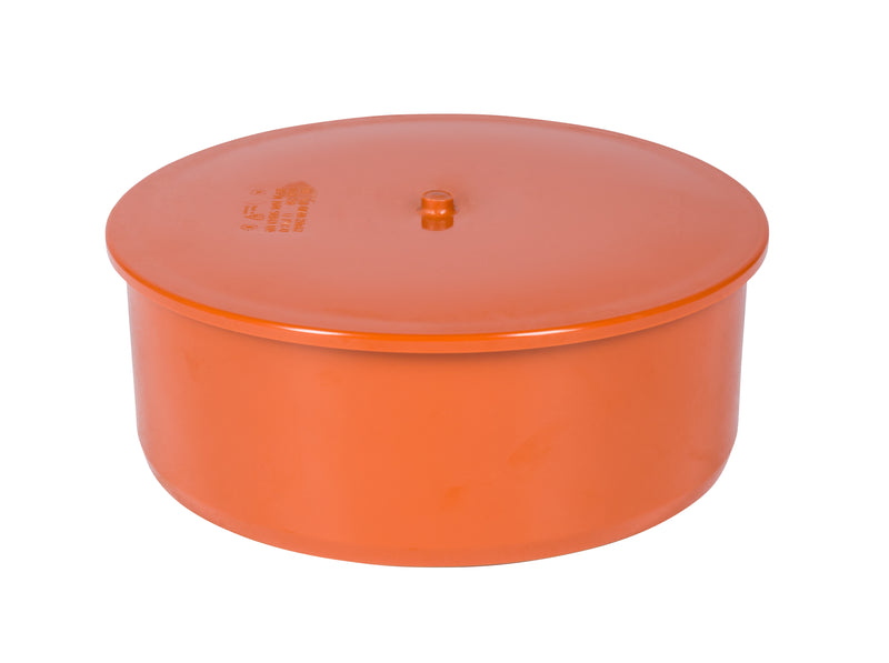 Ostendorf KGM Muffenstopfen DN aus PVC, orangebraun