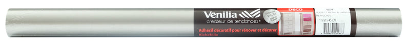 Windhager Klebefolie Metall aluminium 67,5 cm x 1,5 m