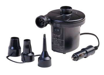Happy People Elektro-Kompressorpumpe 12 V für Autobatterieanschluss, 3 m Kabel