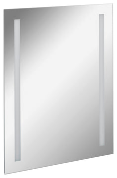 FACKELMANN LED Spiegel „Linear 60“ mit 2xLED 7W, rechteckig