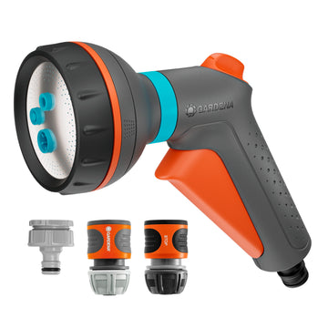 GARDENA Classic Multifunktionsbrause Starter Set, grau/orange
