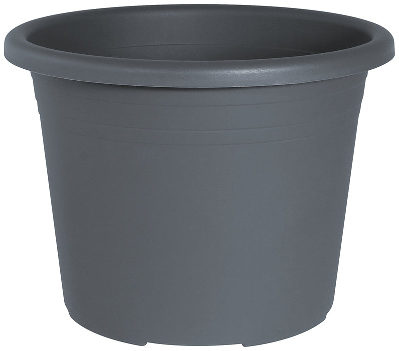 Geli Cylindro Pflanztopf anthrazit aus Polypropylen