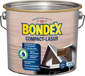 BONDEX COMPACT Lasur Nussbaum, 2,5 l – PPG Coatings