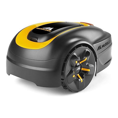 McCulloch ROB Elektrischer Rasenmäher S600: Mähroboter für Gärten bis 600 qm, Schnitthöhe 20-50 mm, Steigung 35 Prozent, Diebstahlschutz, Mulchfunktion (Art.-Nr. 00096-77.981.25)