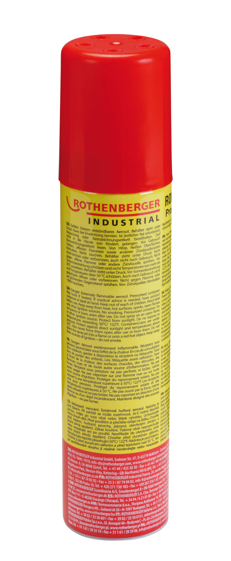 ROTHENBERGER RoFill Super 100 Butan-Gas-Nachfüllkartusche aus Aluminium