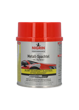 Nigrin PERFORMANCE Metallspachtel, 0,5 kg (0,500 kg) für Innen & Außen