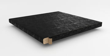 Getalit flex Kante A1CE, schwarz, schmelzkleberbeschichtet 650×44 mm