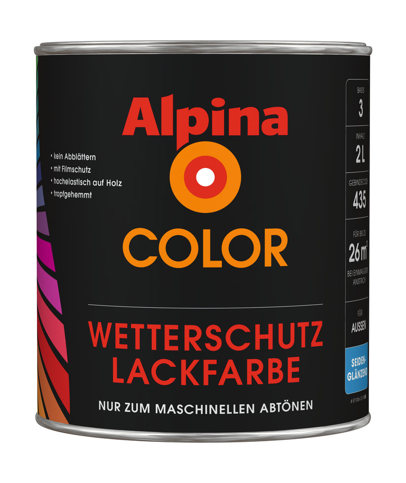 Alpina Color Wetterschutzfarbe, 1 l