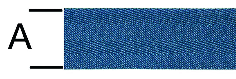 VORMANN Möbelgurt Polypropylen blau 50 mm – auf Spule (20 m)