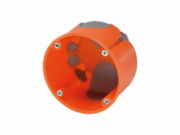 UNITEC Hohlwand-Schalterdose 47 mm Tiefe, rund, Kunststoff
