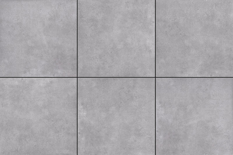 Galanda Terrassenplatte MEGINA 60x60x4 cm, Verbundklinker grau/Grigio