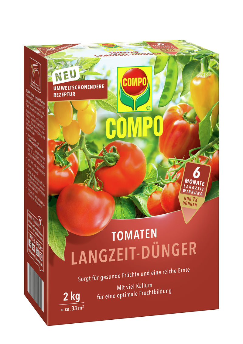 COMPO Tomaten Langzeit-Dünger EREG Feststoffdünger für außen