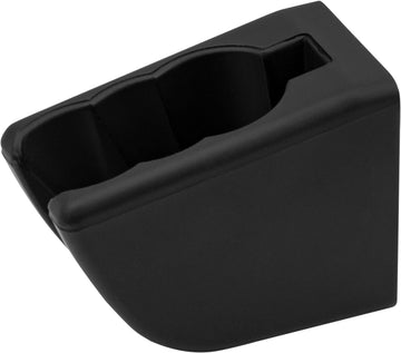 Cornat TECB3393 Brause-Wandhalter oval 3-fach, schwarz matt