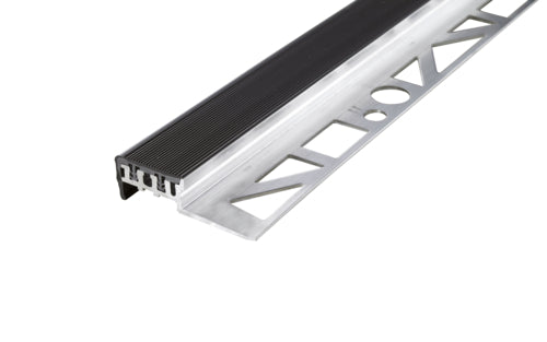 PROLINE PRObasic Stufenprofil 11 mm Alu mit PVC-Einlage, 2,50 m