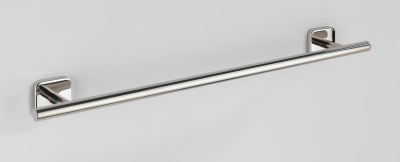 WENKO Mezzano Badetuchstange Uno Edelstahl silber, 60 x 7 cm