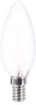 LightMe LED-Lampe FIL C37 mit E14 Sockel, warmweiß, 97x35 mm