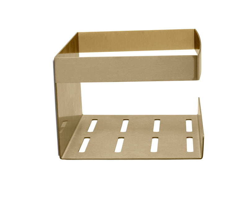 Wenko Wandablage Meleto Schöner Wohnen, WD-ACC S+K (Edelstahl)