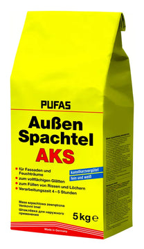 Pufas Außen- und Klebespachtel weiß 5-kg Gebinde