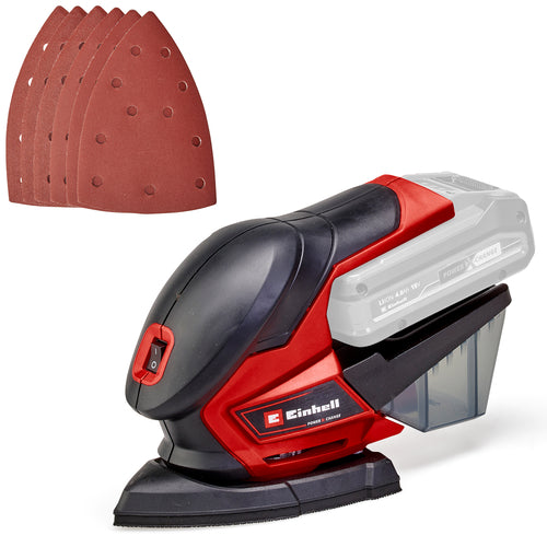Einhell TE-OS 18/150 Li Akku-Multischleifer Solo, 18 V, 150x150 mm