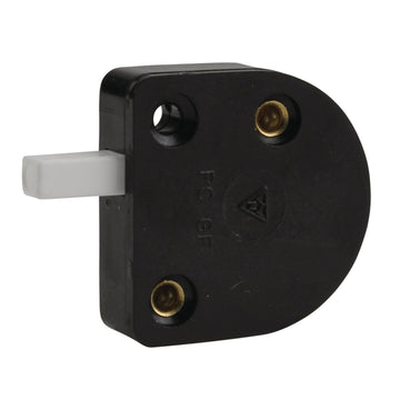INTER-UNION UNITEC Einbau-Truhentaster 1-polig schwarz, 250 V