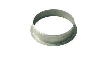Marley Anschlussstutzen aus verzinktem Stahl, Ø 150 mm, silber