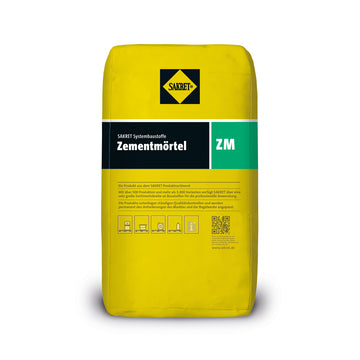 SAKRET ZM Zementmörtel grau, Mauer- und Putzmörtel 30 kg