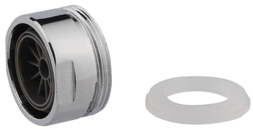 Schütte Strahlregler M24x1 AG chrom mit Gehäuse