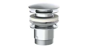 Schütte Ablaufventil DAV-1WK 1 1/4"x65 mm chrom mit Überlauf