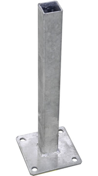 GrojaSolid Konsole GJ für Viereckpfosten, verzinkt, 16×16×40,8 cm