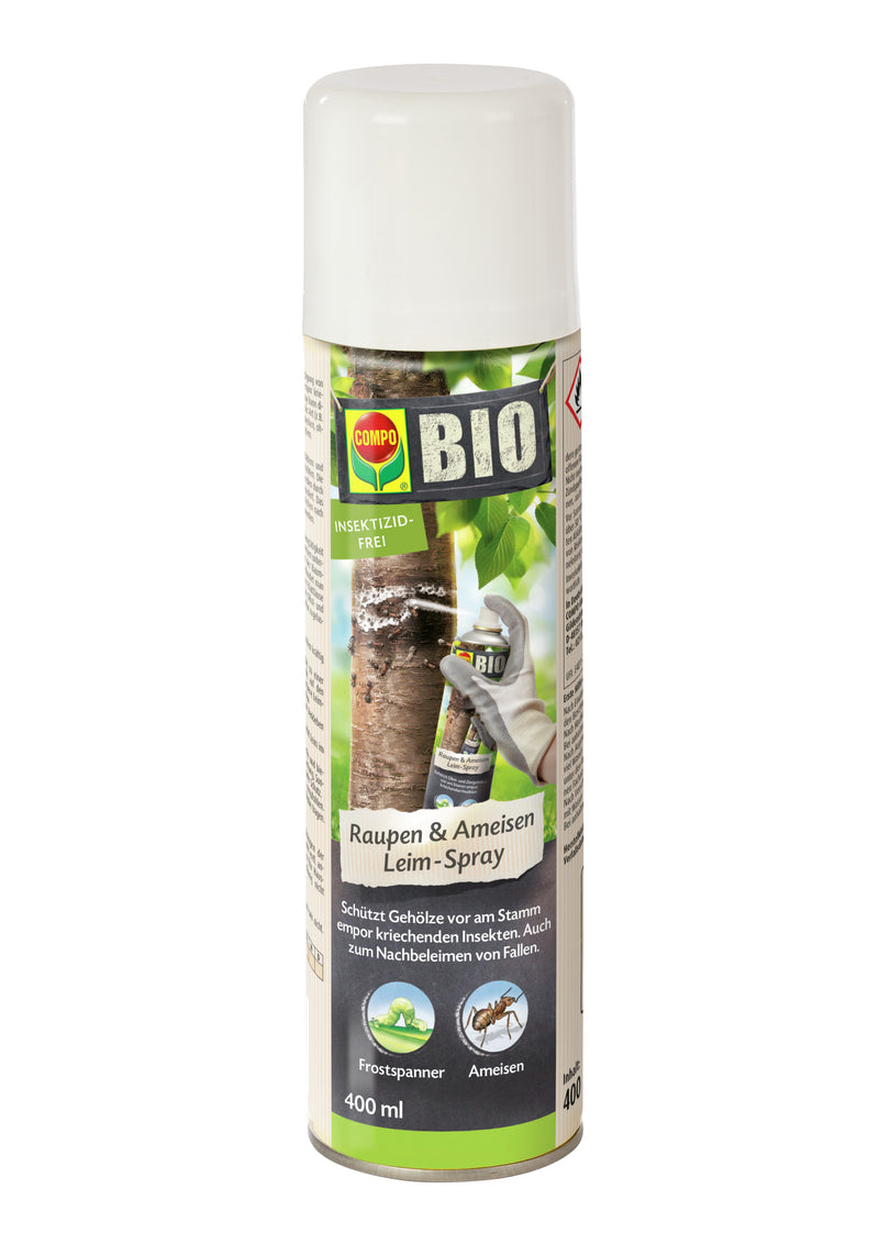 COMPO BIO Raupen & Ameisen Leim-Spray, 400 ml für draußen