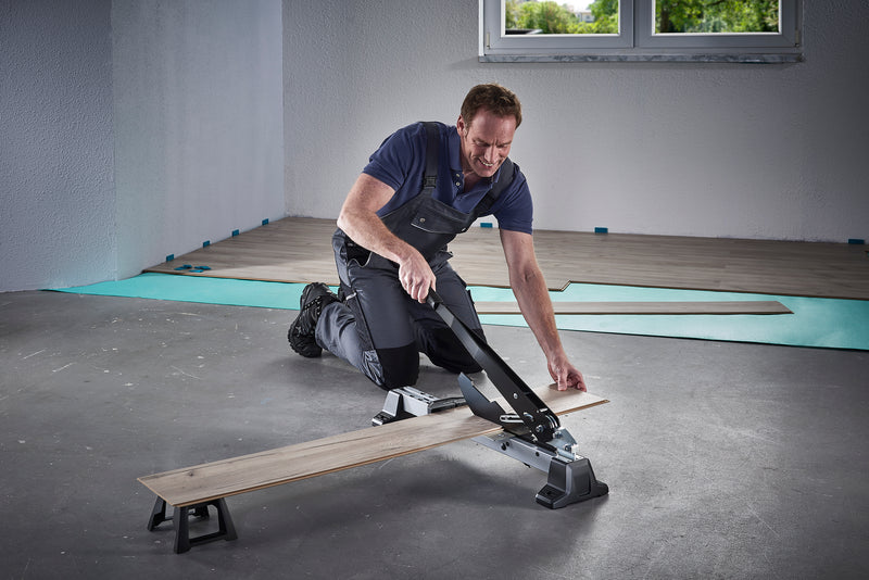 Wolfcraft VLC 1000 Vinyl- und Laminatschneider zum Schneiden von Belägen