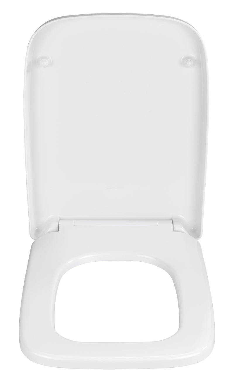 WENKO Exclusive Nr. 8 WC-Sitz, weiß, Duroplast mit Absenkautomatik